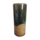 Signed sandstone roll vase