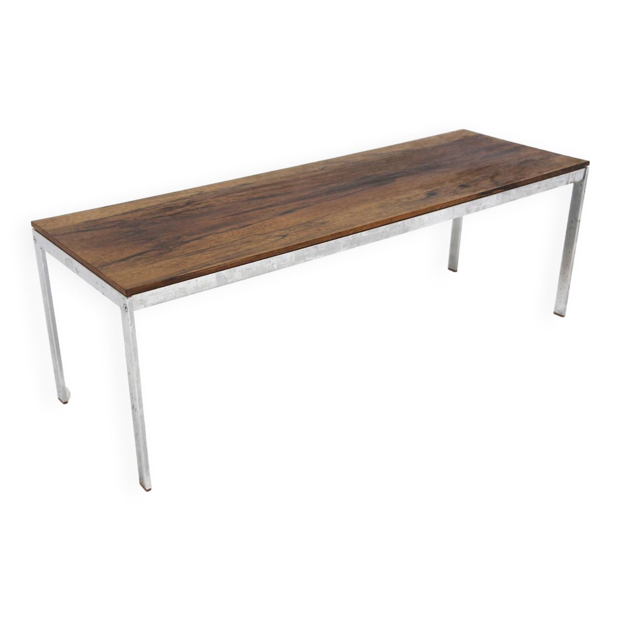 "Alpacka" bench in rosewood, Gillis Lundgren, Möbel-Ikéa, Sweden, 1960