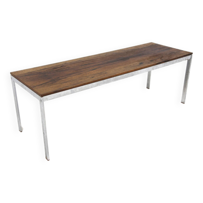 Banc ''Alpacka'' en palissandre, Gillis Lundgren, Möbel-Ikéa, Suède, 1960