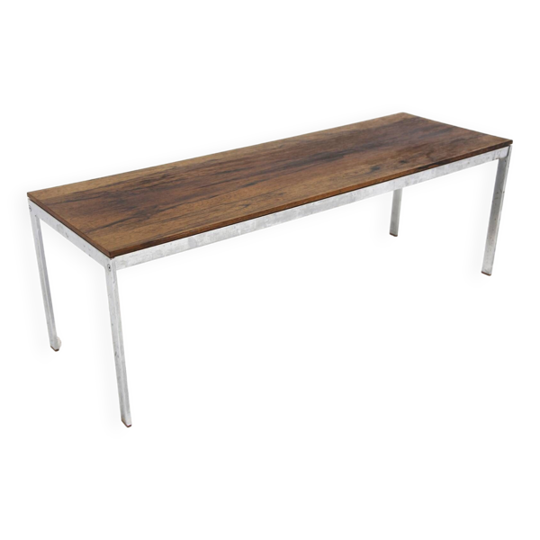 Banc ''Alpacka'' en palissandre, Gillis Lundgren, Möbel-Ikéa, Suède, 1960