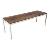 "Alpacka" bench in rosewood, Gillis Lundgren, Möbel-Ikéa, Sweden, 1960