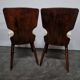 Pair of vintage wooden chairs