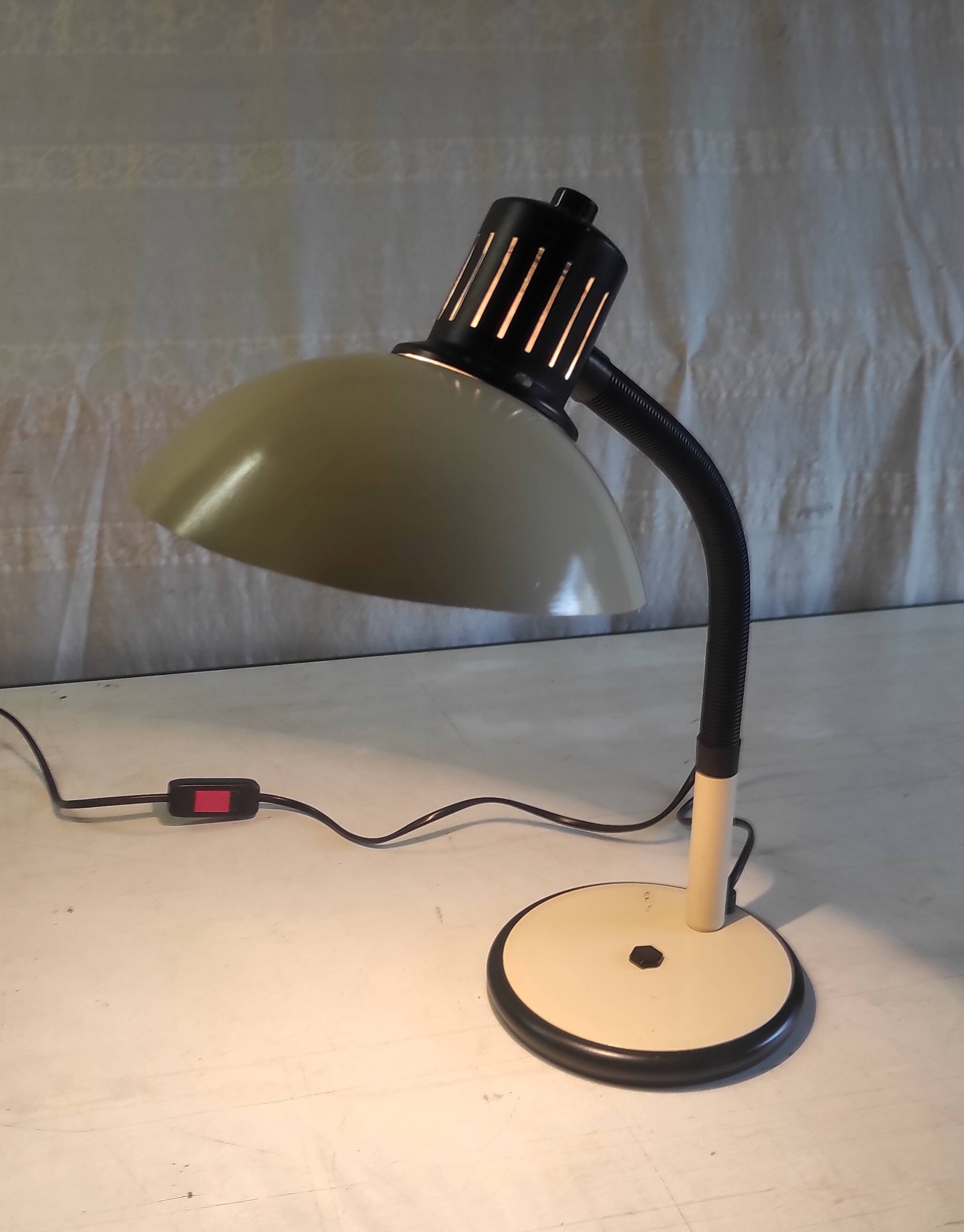 Articulated metal lamp by Aluminor (Fr) - 1970s/80s