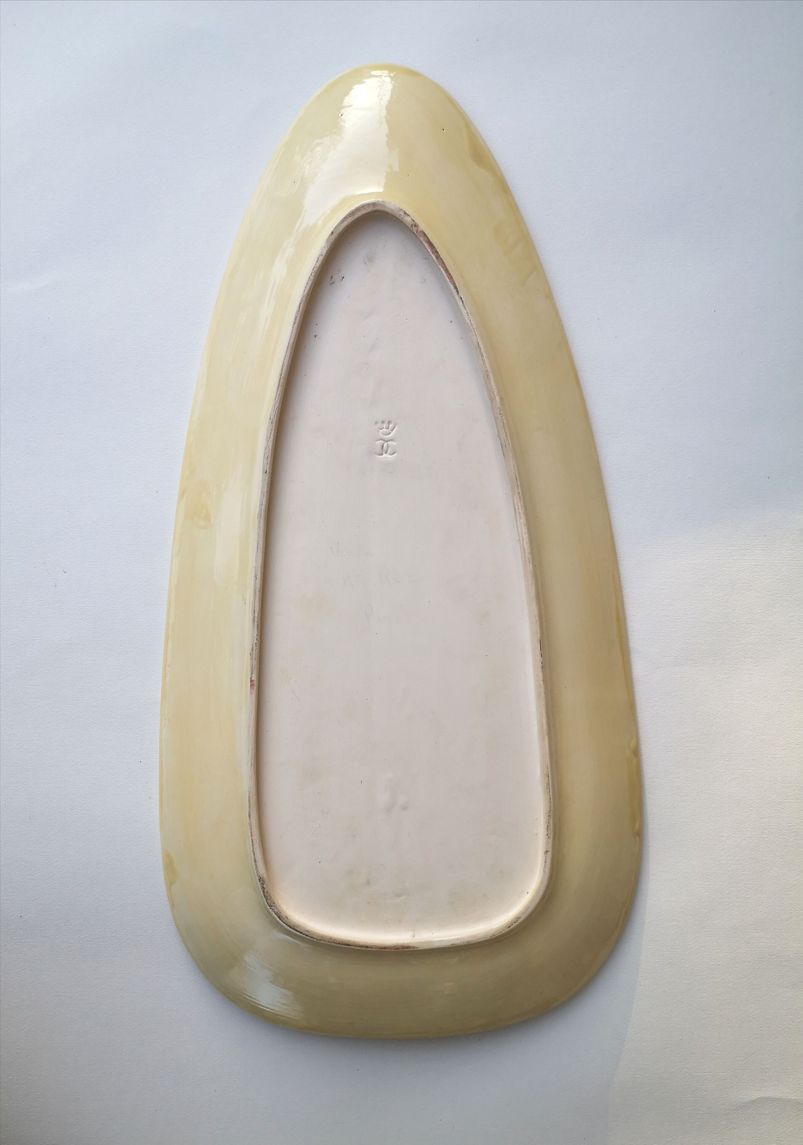 Dish xxl decorative, vintage, Niederviller