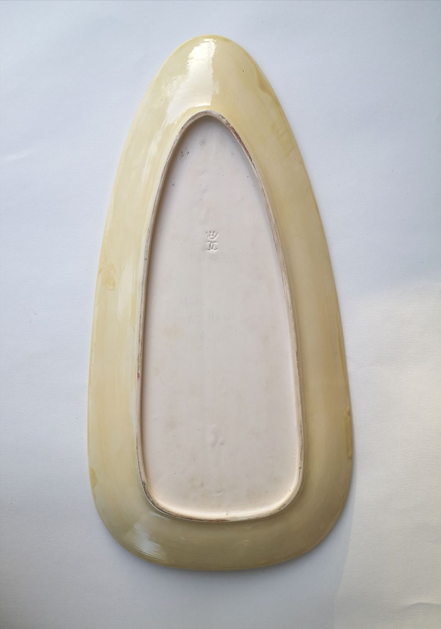 Plat xxl décoratif, vintage, Niederviller