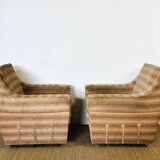 2 vintage armchairs from the 1960s