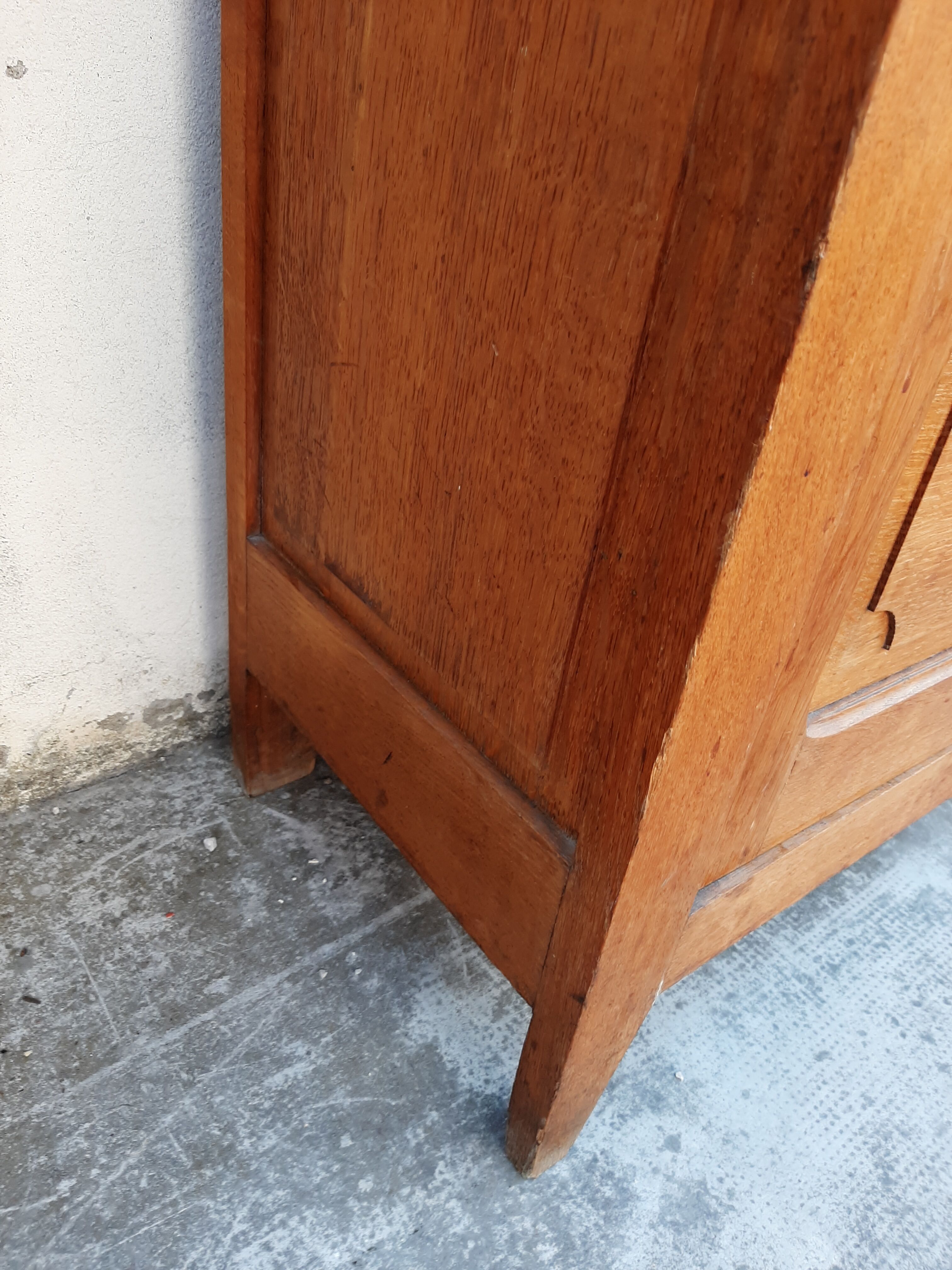 Ancient parisian oak library