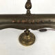 Lampe de bureau articulée bronze et cuivre vers 1900