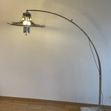 Lampadaire arc fleur ajustable, Italie, 1960