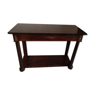 Console empire à colonnes