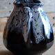 Flame-patterned ceramic pitcher – Vallauris style / Alpho