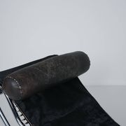 Black Fur LC4 Chaise Longue by Le Corbusier & Pierre Jeanneret for Cassina