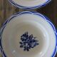 Set of 2 deep plates Digoin Sarreguemines model Marsac