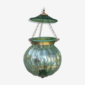 Green indian lamp