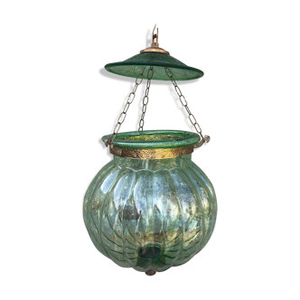 Green indian lamp