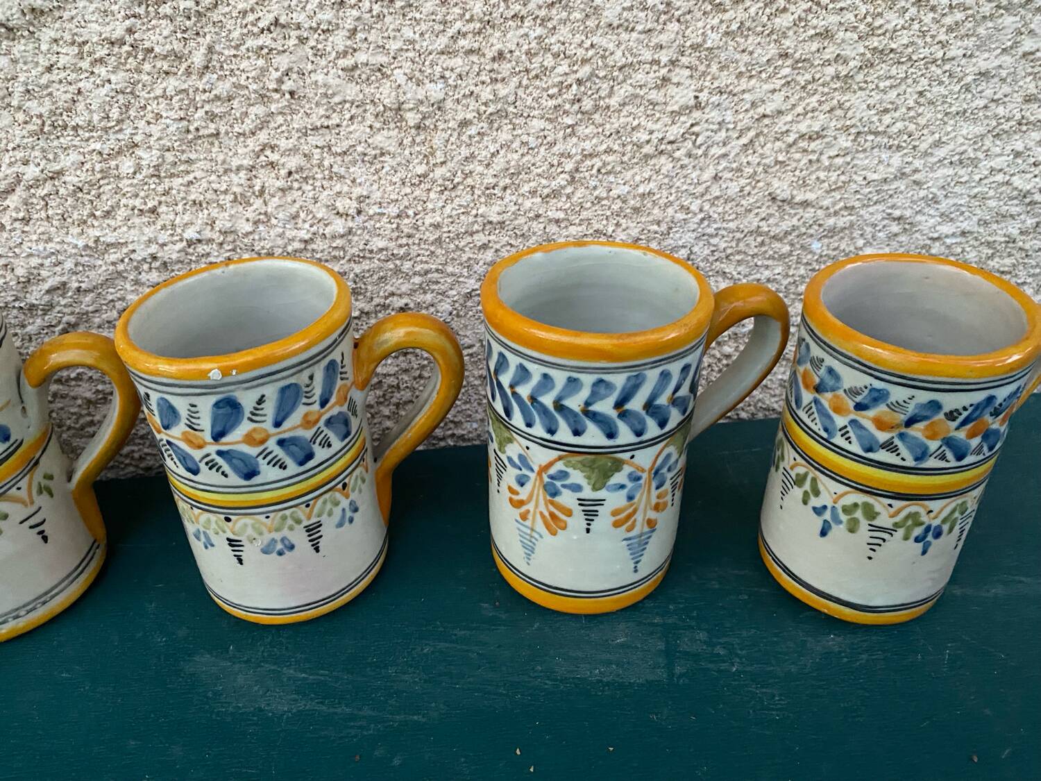 Lots of artisanal mugs