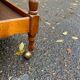 Serving cart/dessert bar trolley on wheels with removable tray