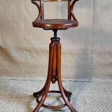 Baumann children's hairdresser's chair, rotating screw, 1920s