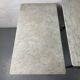 Set of two bistro tables in marble and wrought iron