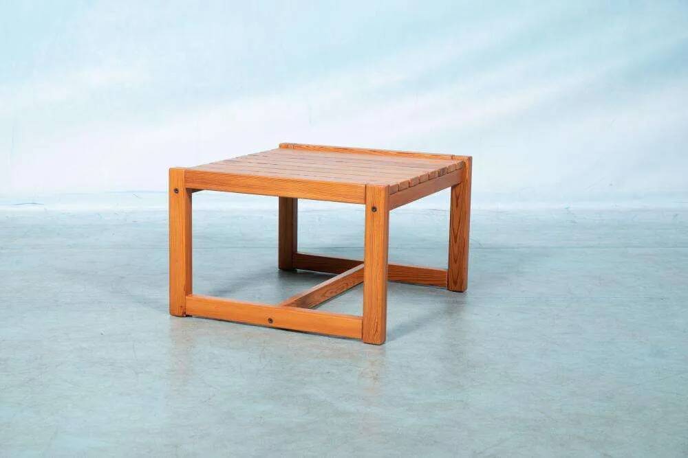 Square side table Japandi 70s, Safari Möbring Ikea