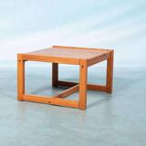 Square side table Japandi 70s, Safari Möbring Ikea