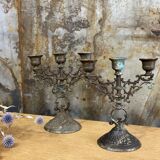 Candelabra pair
