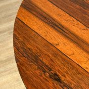 Mid-Century Arkana Round Dining Table in Brazilian Rosewood