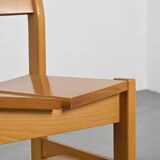 Set of four Maison Regain chairs for Les Arcs, circa 1970