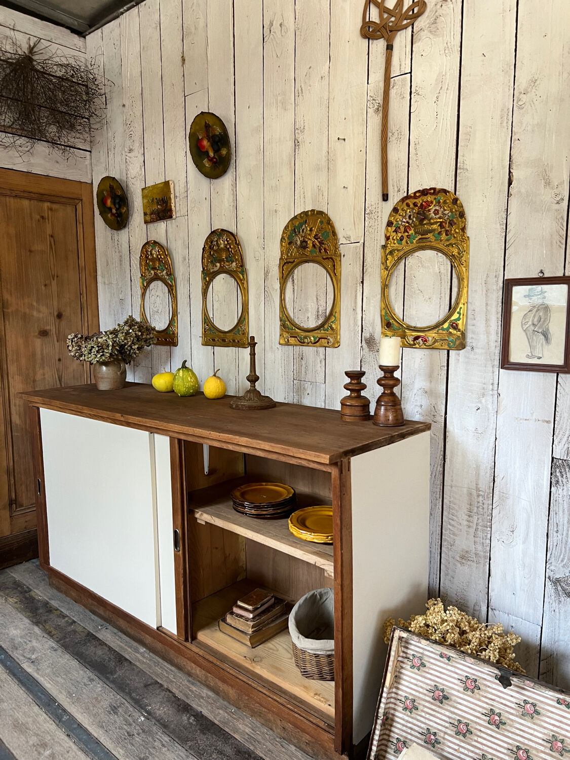 Sliding door enfilade