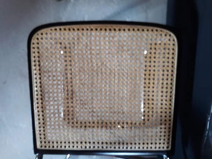 Paire de chaises B32 cesca par Marcel Breuer made in Italy