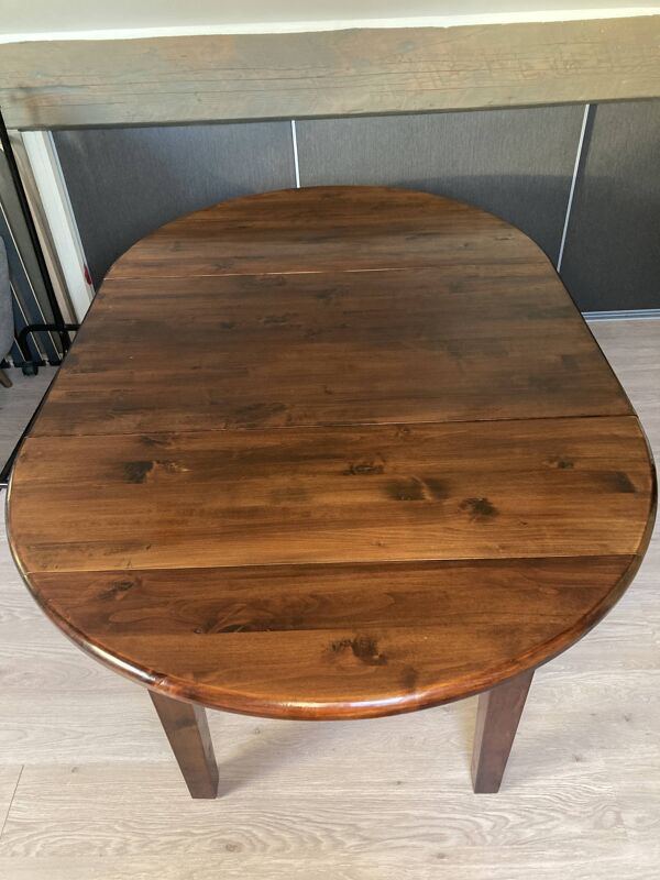 Table à manger ovale extensible