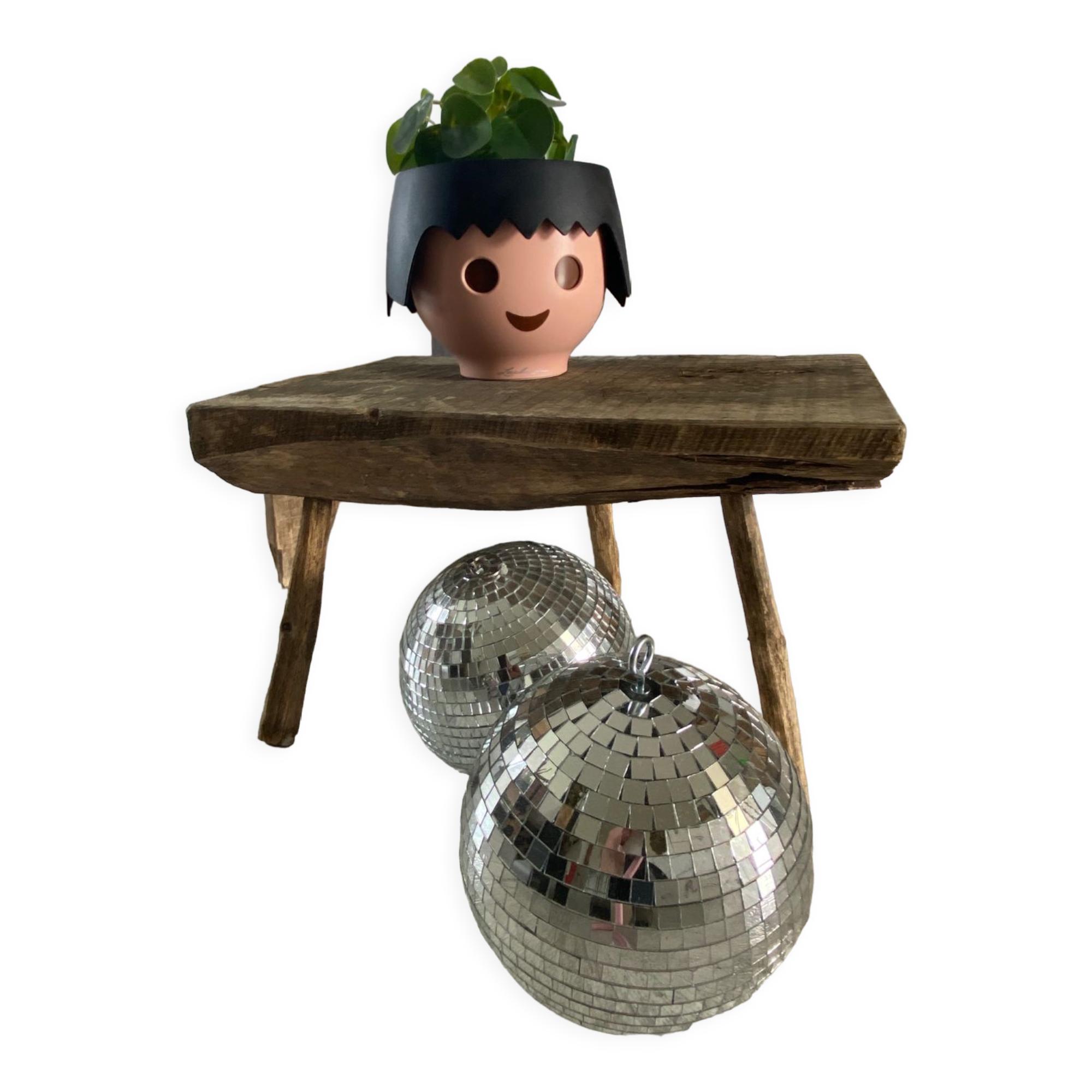 Vintage tripod stool