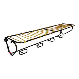 Vintage wall coat rack