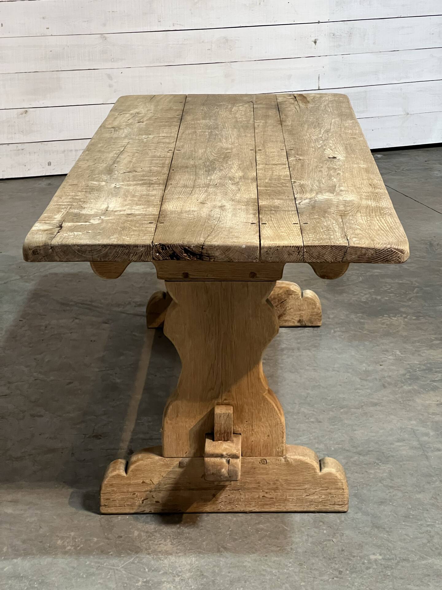 Rustic farmhouse table