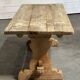Rustic farmhouse table