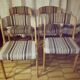 Quatre chaises Baumann 1970