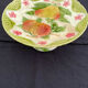 1900 majolica earthenware barbotine compote dish