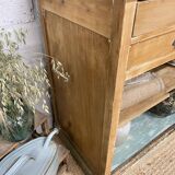 Buffet, meuble de métier à portes coulissantes