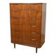 Commode en teck du milieu du siècle, Danemark, années 1960