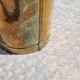 Cylindrical brass umbrella stand – 1960s/70s