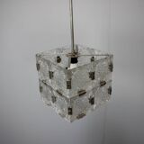 Mid-Century Glass Pendant by Kamenicky Šenov, 1960s, Czechoslovakia