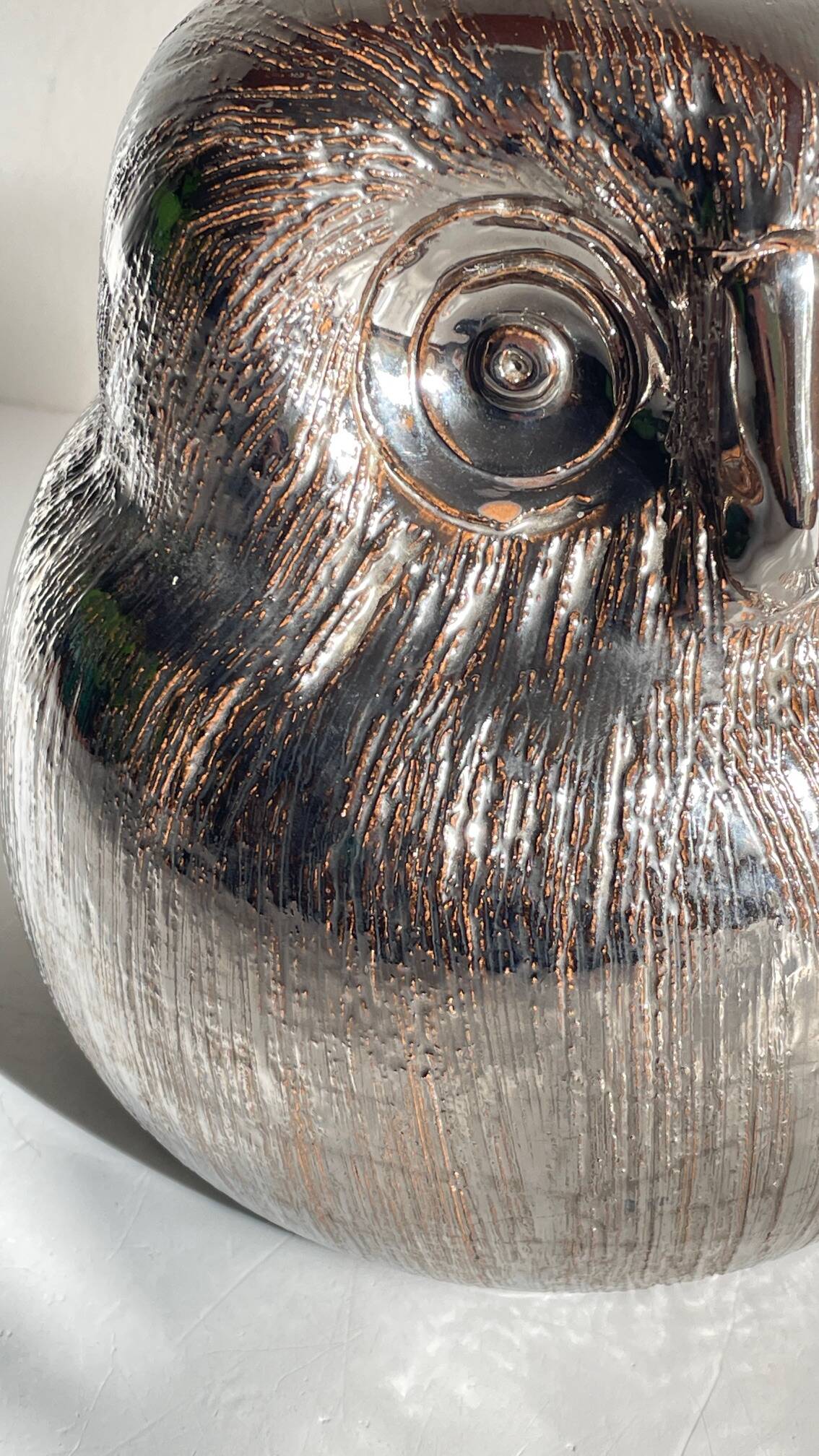 Owl Ceramic by Aldo LONDI