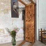 Console service in solid oak, circa 1900.