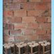 Set of 4 authentic wooden stools