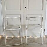 Pair of Emu style folding chairs