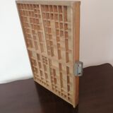 Wooden printer locker