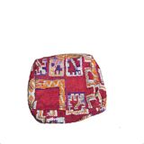 Pouf berbère bohemian fait main 60 X 60 X 25 CM