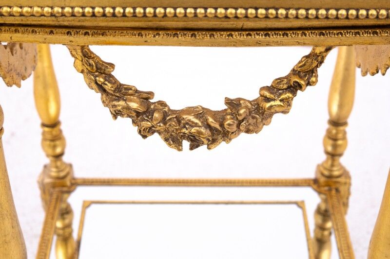 Antique table from around 1900, France.