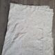 vintage crochet plaid blanket 208 193 ecru color