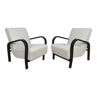 Paire de fauteuils restaurés par K.Kozelka & A.Kropacek